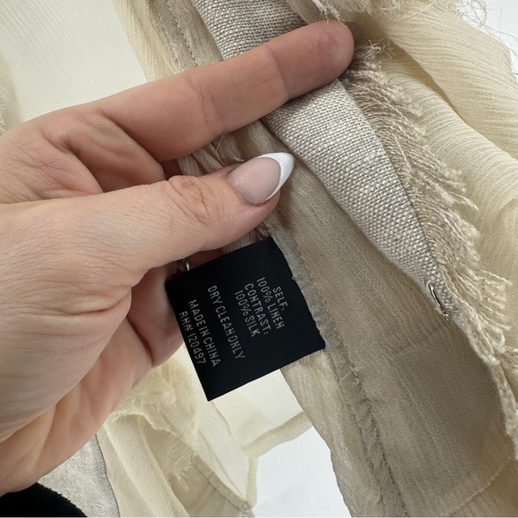 Royal Underground Lace and Linen Embellished Vest - Picture 7 of 8